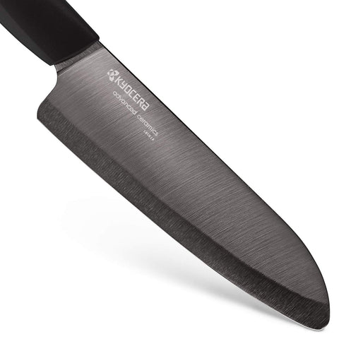 Kyocera Revolution 5.5-inch santoku knife offering versatile slicing and control