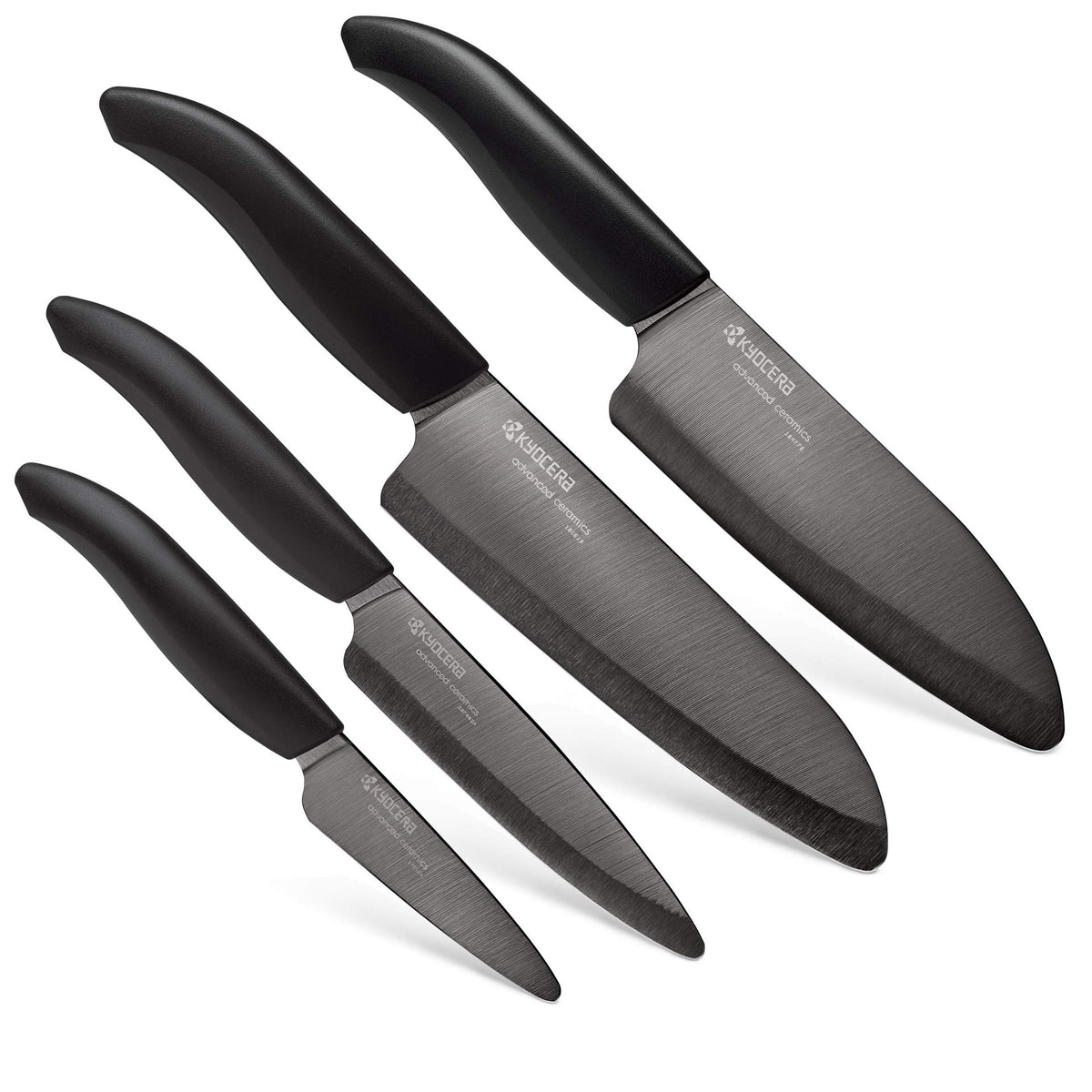 Kyocera Revolution 6-inch chef-santoku knife with ergonomic handle for precise cutting