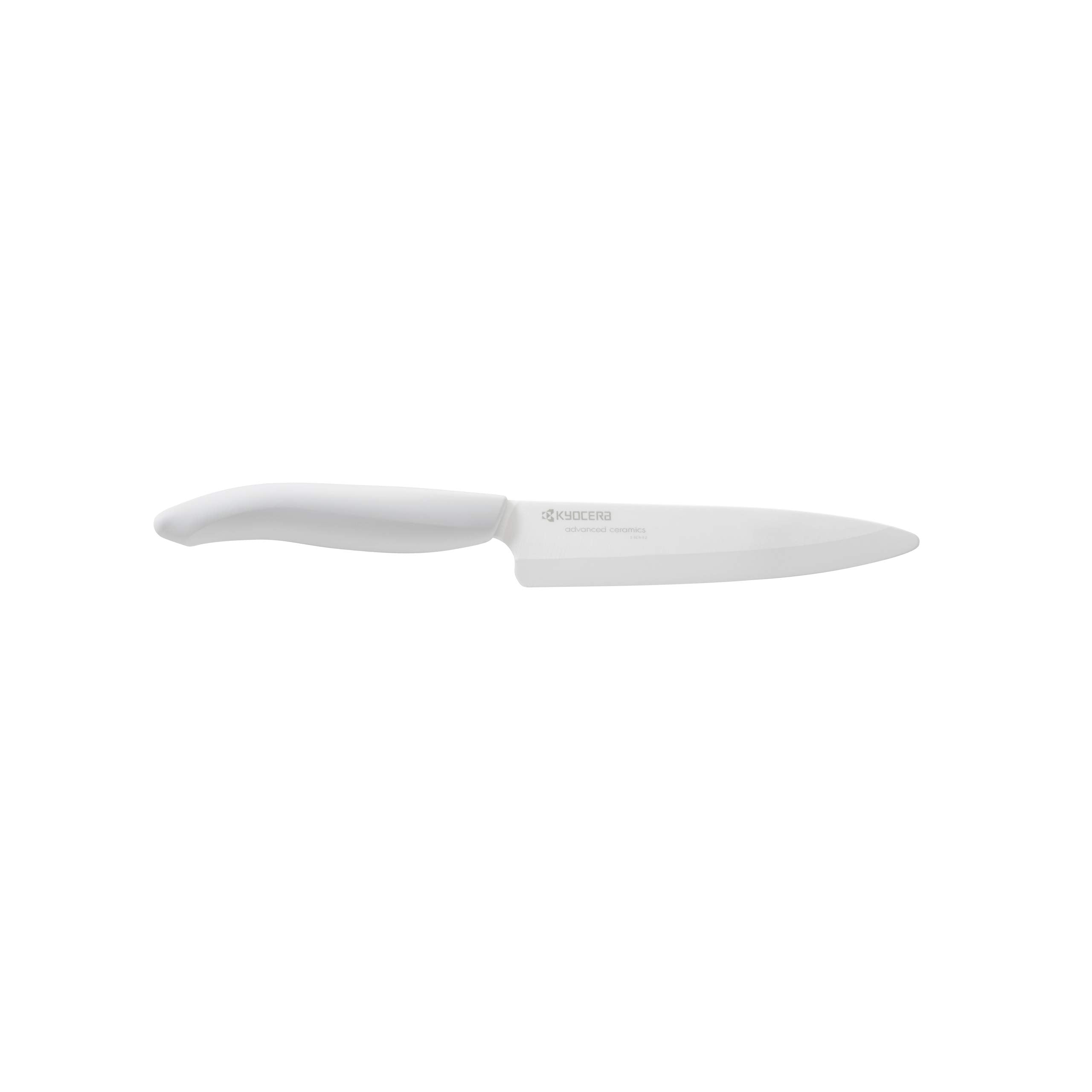 Kyocera Revolution blade resists rust and acids for daily use.