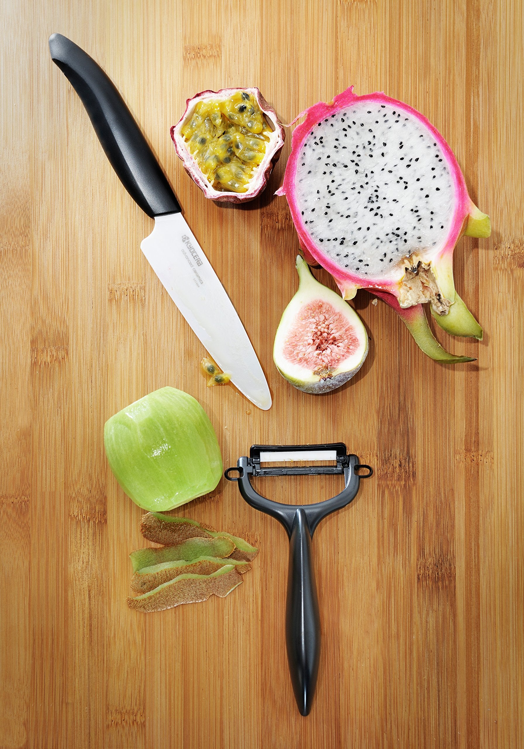 Kyocera Revolution 3in knife not recommended for frozen foods.