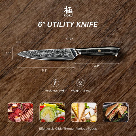 KYOKU knife protective sheath in use for safe handling and storage.