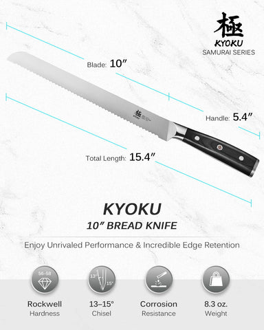 KYOKU protective sheath and case keep the blade clean and ready.