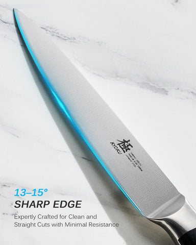 KYOKU Samurai 5in knife full tang balance for steady control