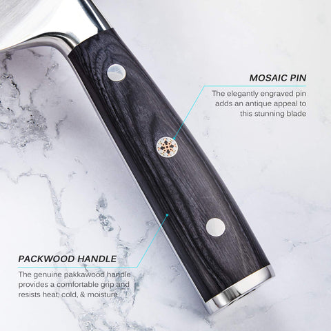KYOKU Samurai cryogenic treatment increases hardness and resilience.
