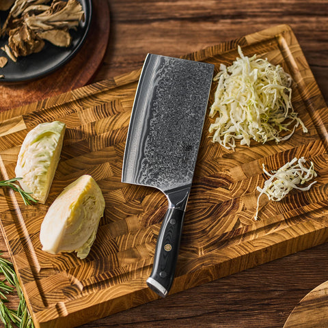 Case storage for KYOKU Shogun 7-inch cleaver keeps it organized and protected