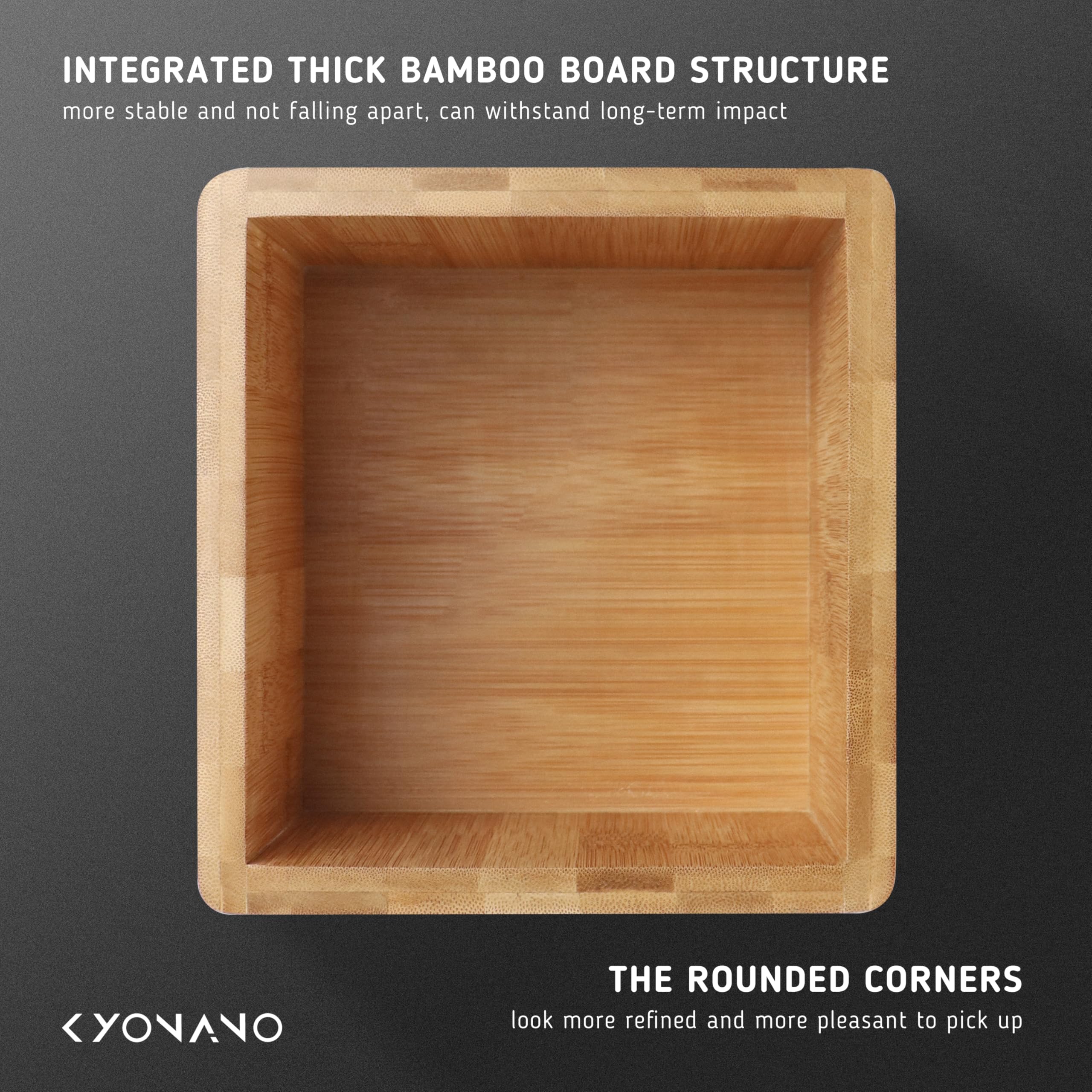 KYONANO 2L capacity prevents spills and holds used coffee grounds.