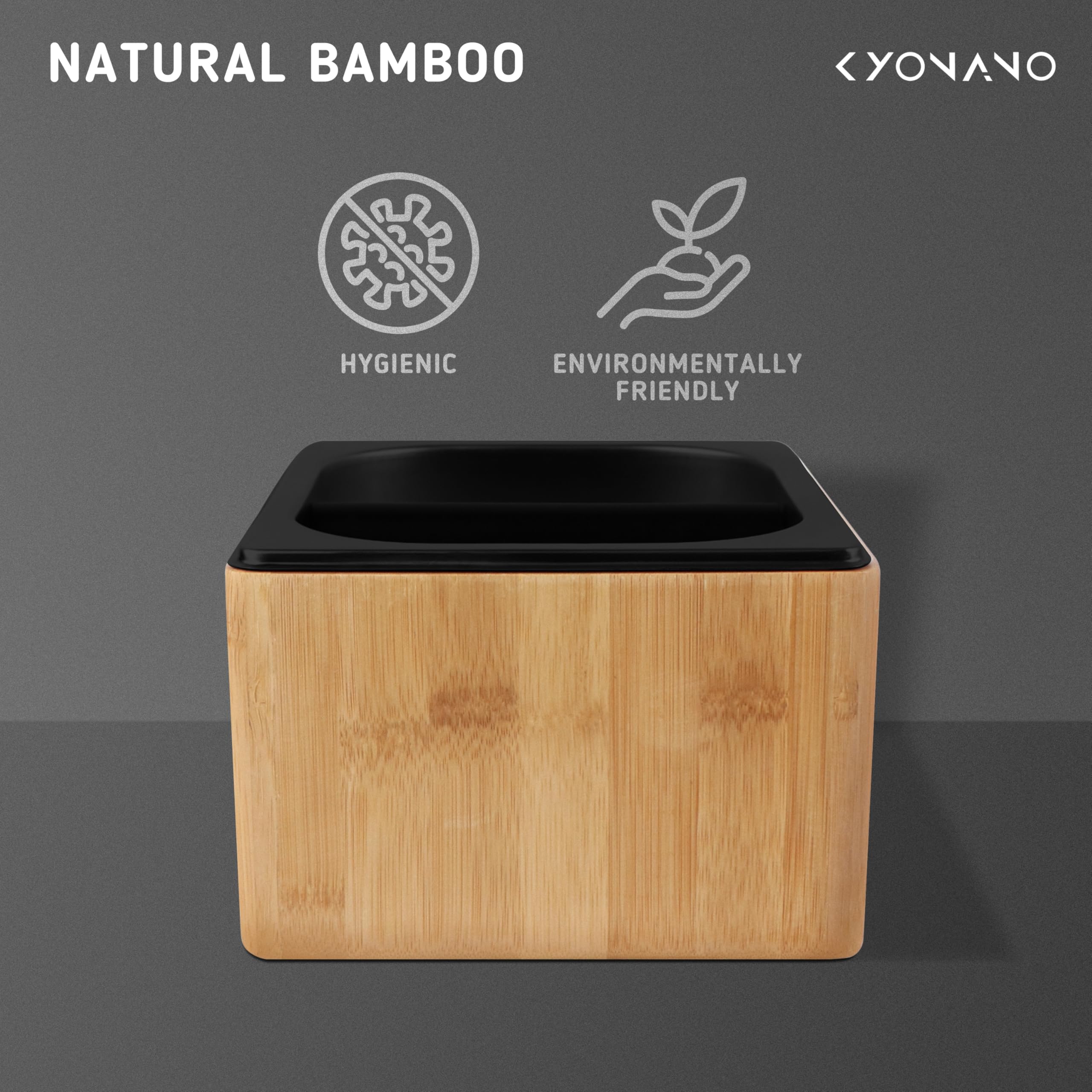 KYONANO removable liner allows quick cleaning of the inner container.