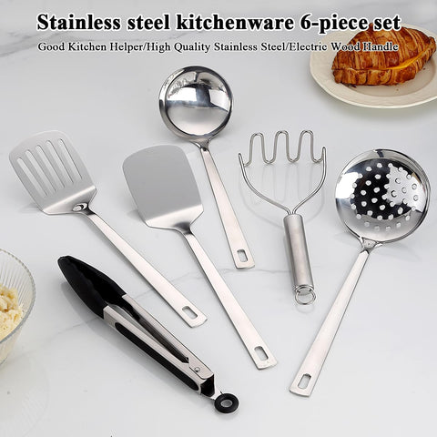 Kyraton solid turner for turning burgers and vegetables with sturdy grip.