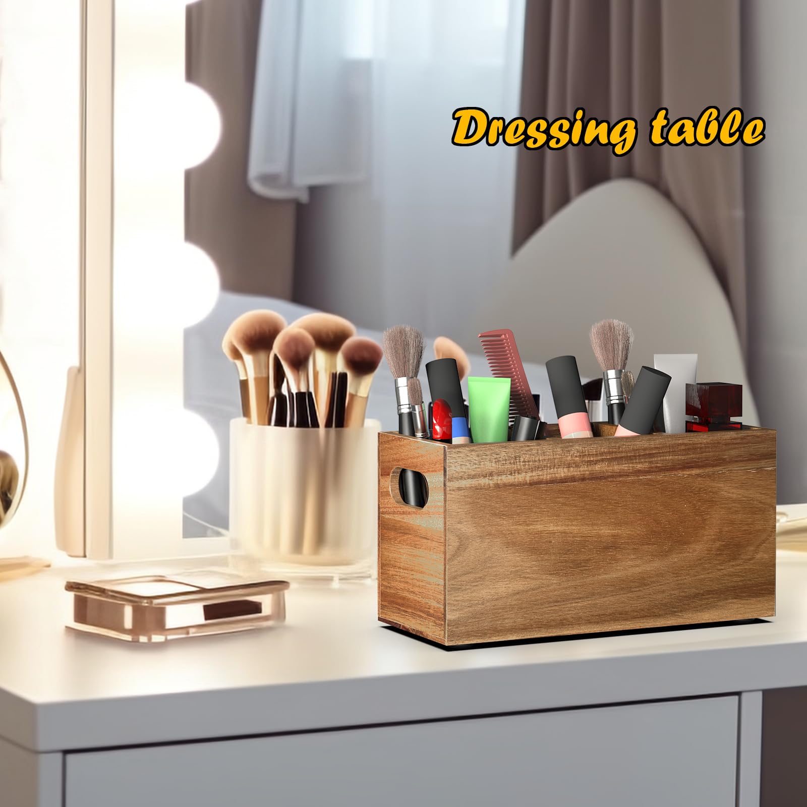 KZLCAKK multi-function utensil caddy for kitchen, office, or makeup brushes