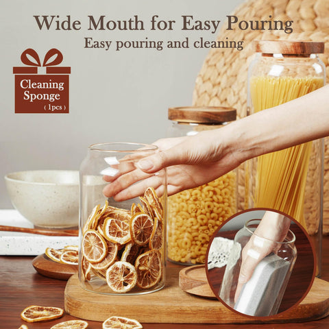 Labina versatile storage for beans, pasta, rice, and snacks