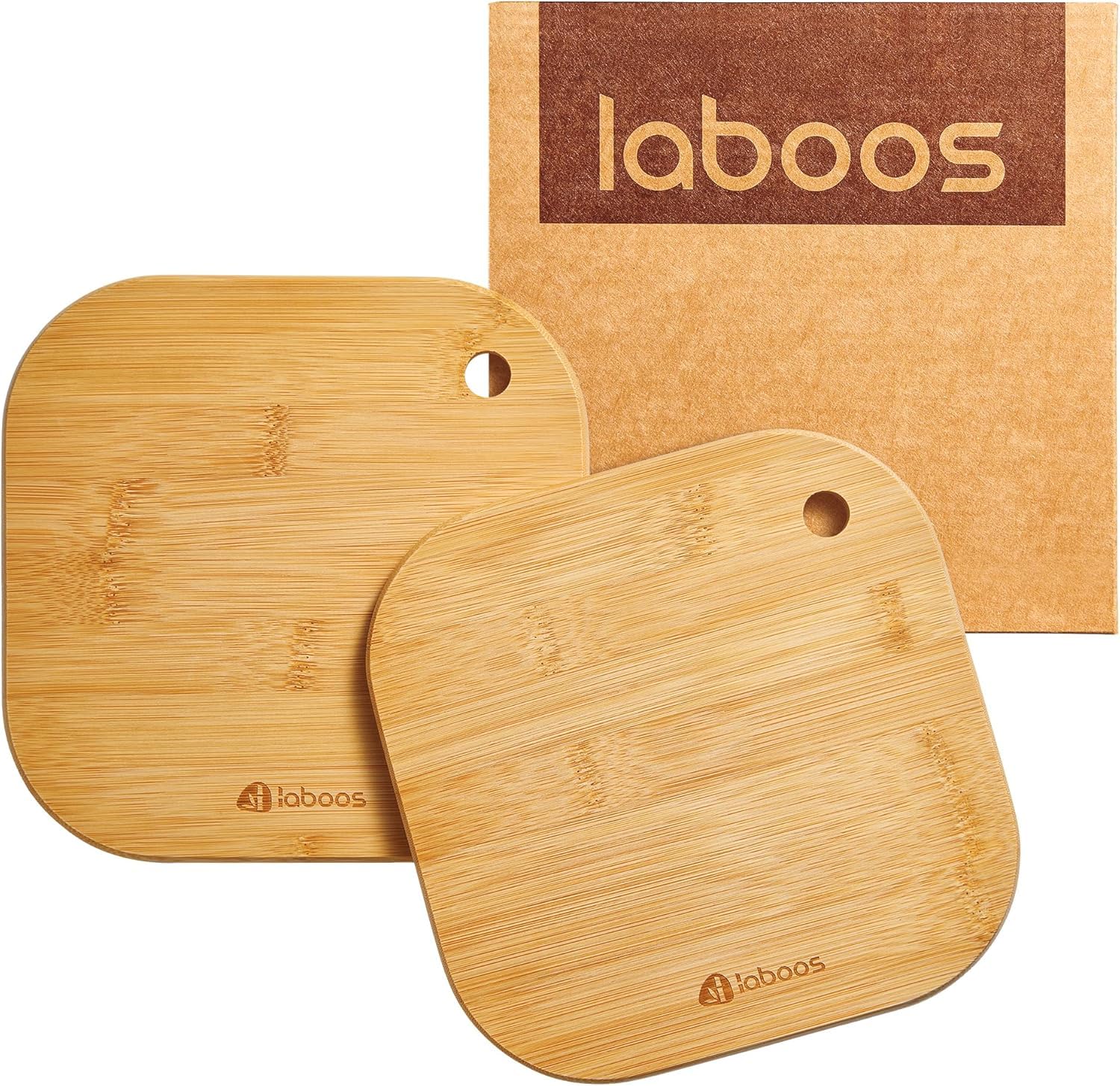 Laboos home mini cutting board compact 7x7 inches for quick prep.