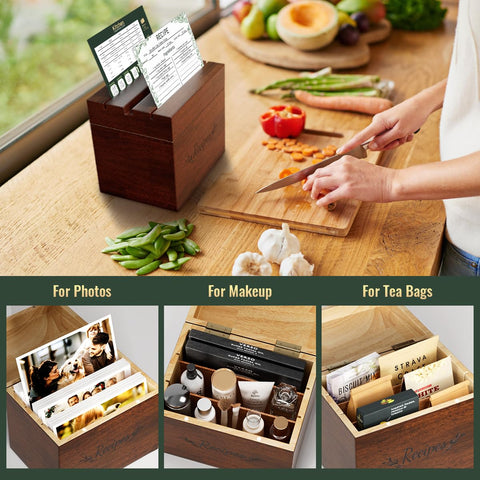LACRTOPE vintage pine finish adds warm charm to any kitchen.