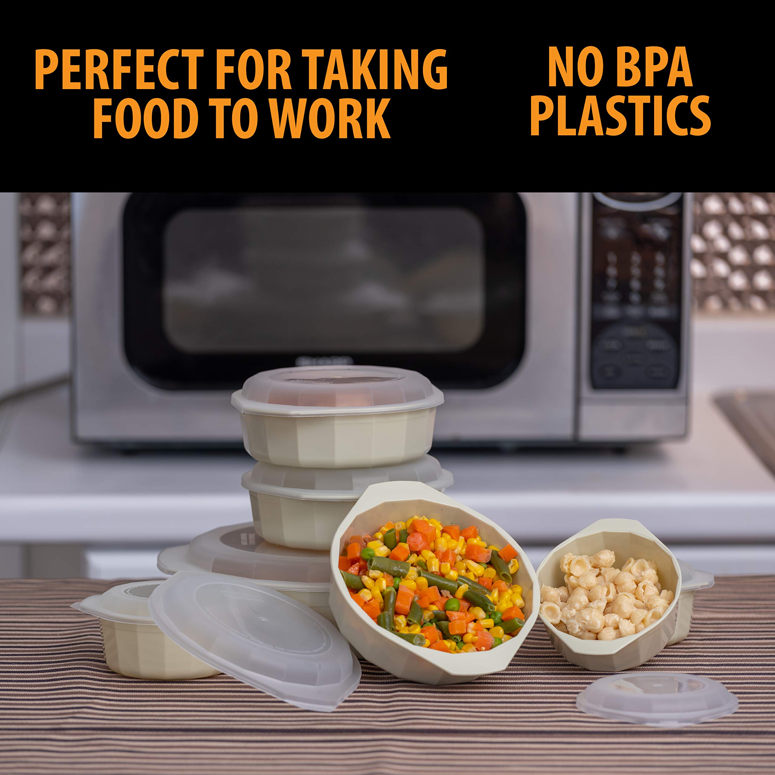 Microwave safe LaCuisine cookware speeds quick meals