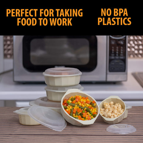 Microwave safe LaCuisine cookware speeds quick meals