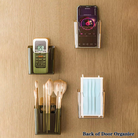 Lae Nuvole bathroom organizer bin helps keep toiletries tidy and within reach.