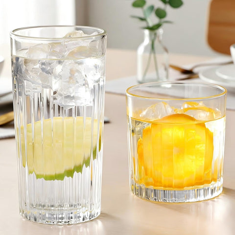 Laerjin dishwasher-safe glassware ready for easy cleaning.