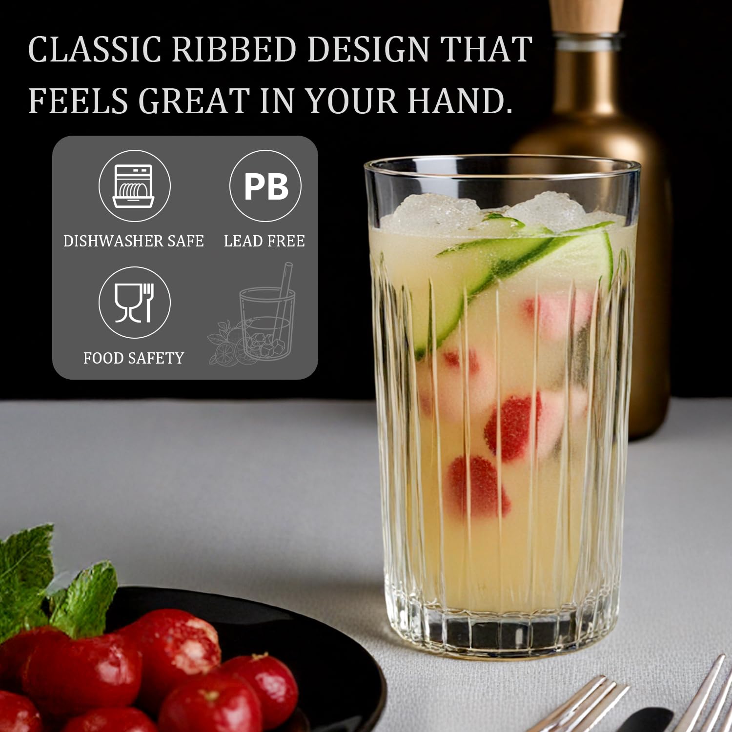 Laerjin gift-boxed beverage set suitable for table or bar display.