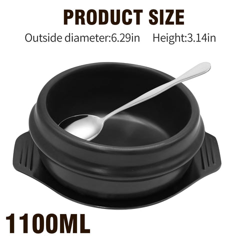 Laffoonparts stainless steel spoon complements the set for serving.