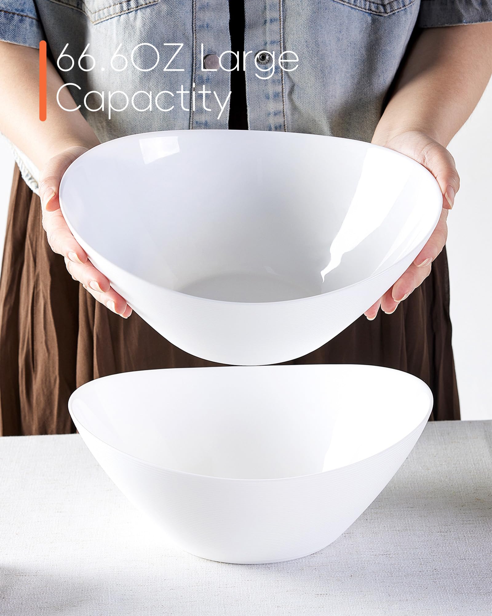 LaGlint anti-slip exterior helps prevent burns during serving.