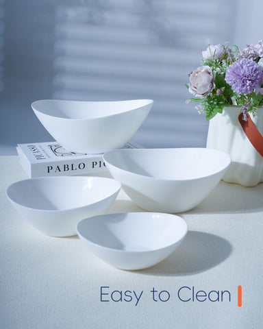 LaGlint recyclable glass bowls support sustainable living.