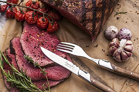 Not dishwasher safe Laguiole knives for careful cleaning