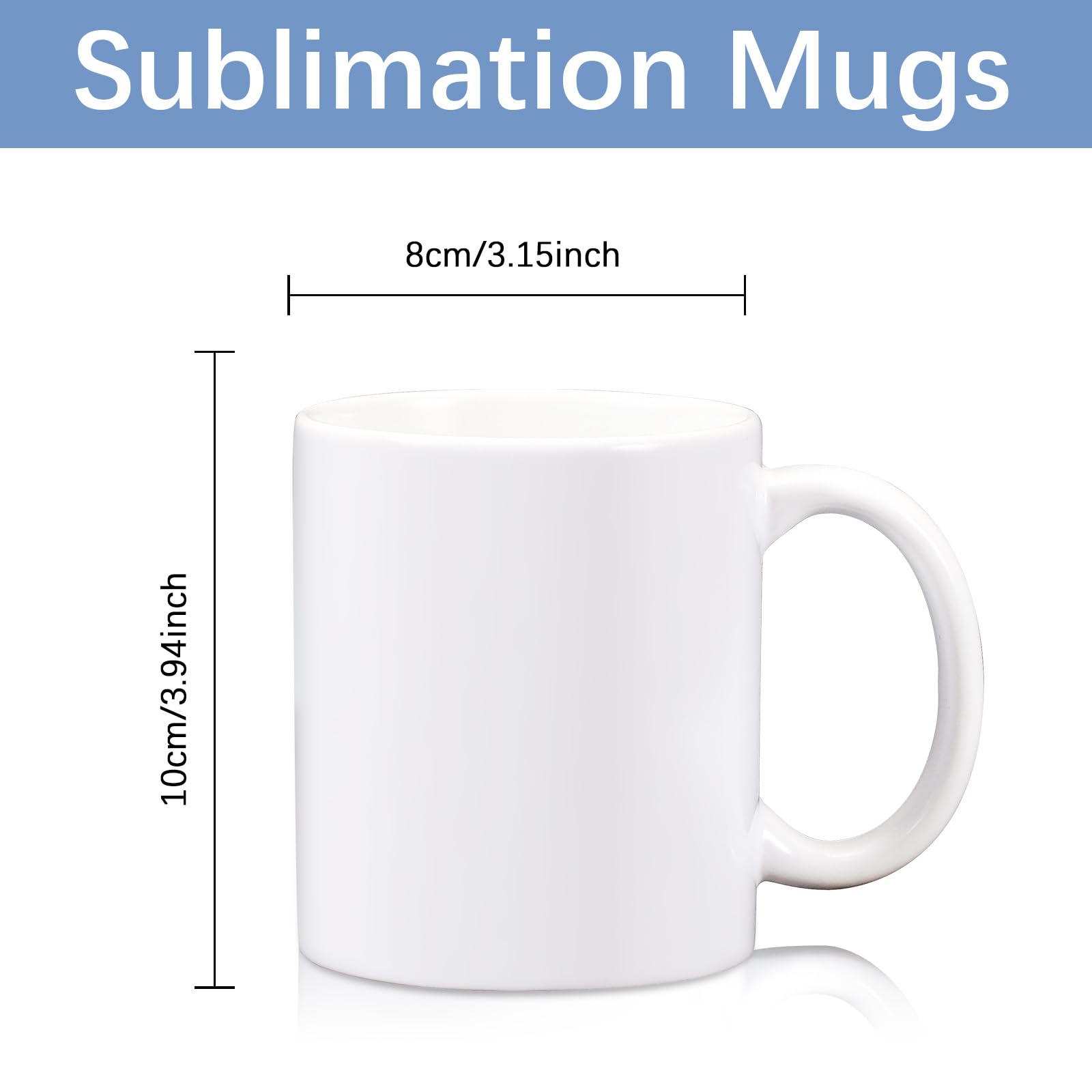LaiHiulaan bulk 24-pack sublimation mugs ready for custom gifts and branding.