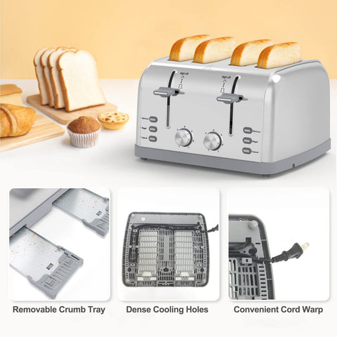 LAINSTEN integrated cord storage keeps counters tidy and organized.