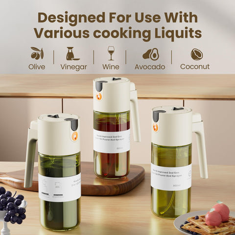 LAKUMIQI 500ml capacity marker on bottle for easy monitoring