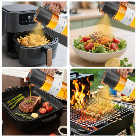 LAKUMIQI 500ml capacity reduces frequent refills during meal prep