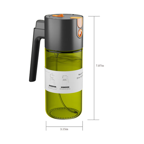 LAKUMIQI dishwasher-safe bottle for easy top-rack cleanup