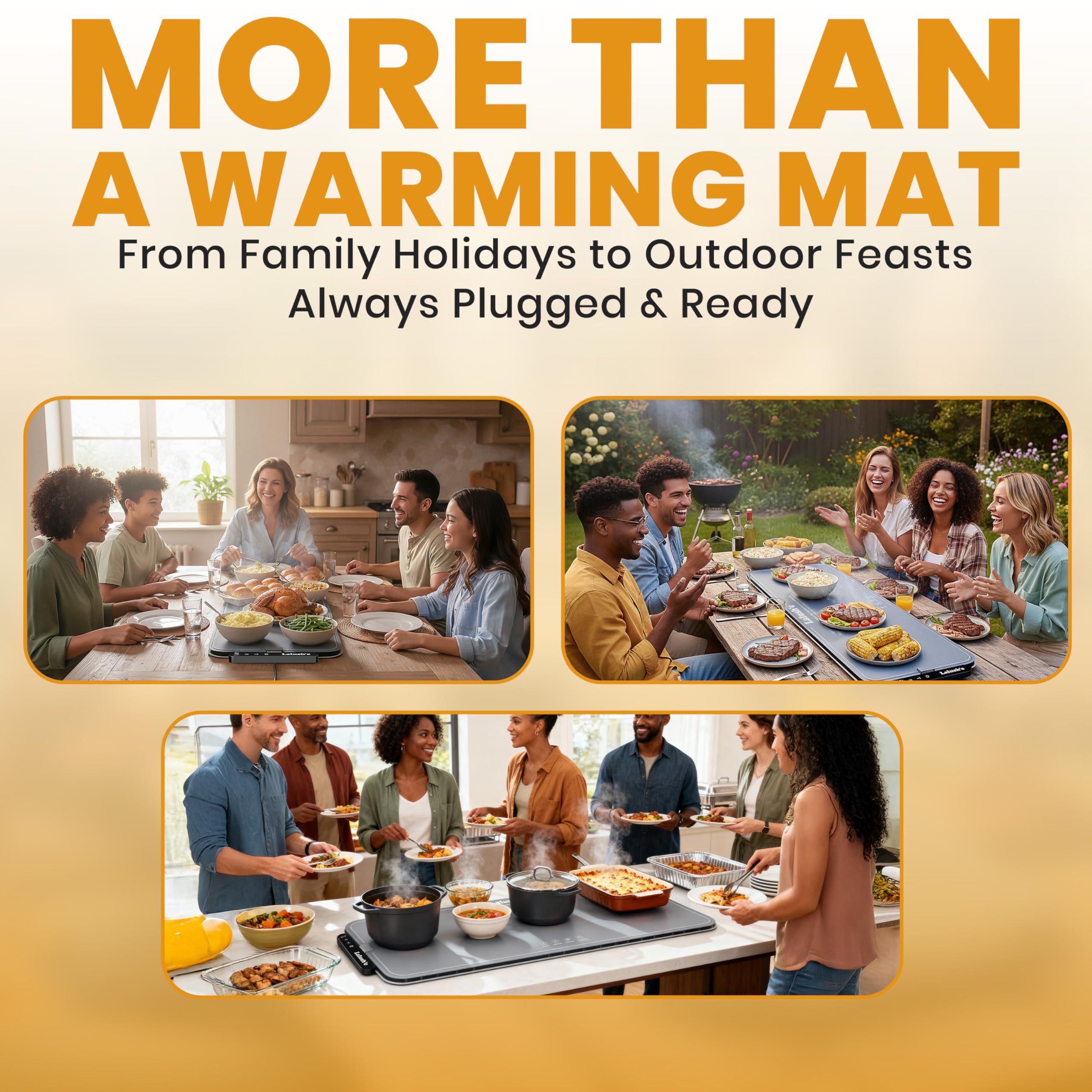 Lalush'e isolation pad protects surfaces while keeping heat safely contained.
