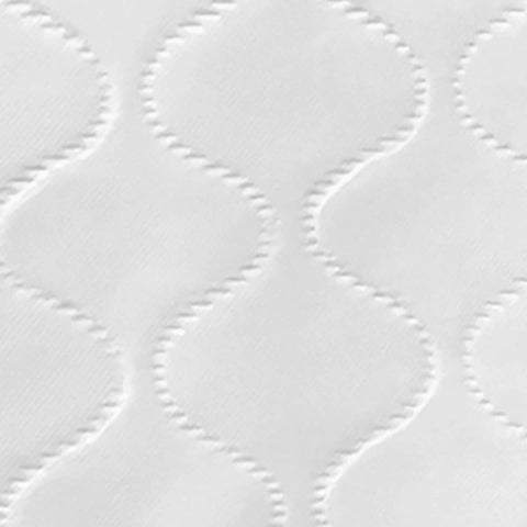 LAMINET Quilted Table Pad Backing suitable for indoor and outdoor dining on patios.