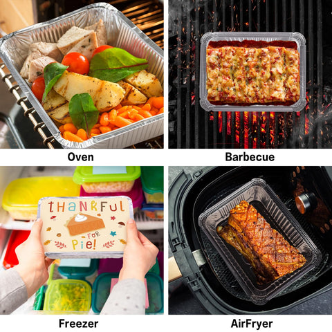 Lamparty oven-safe leftovers containers for easy reheating after a party