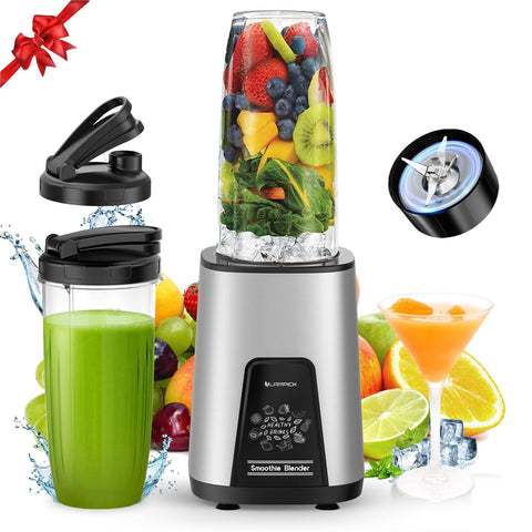 LAMPICK 900W blender motor powers silky smoothies for a smooth start to the day.