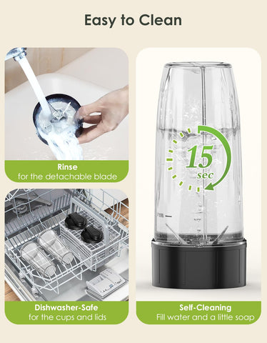 LAMPICK compact design fits neatly on small kitchen counters.