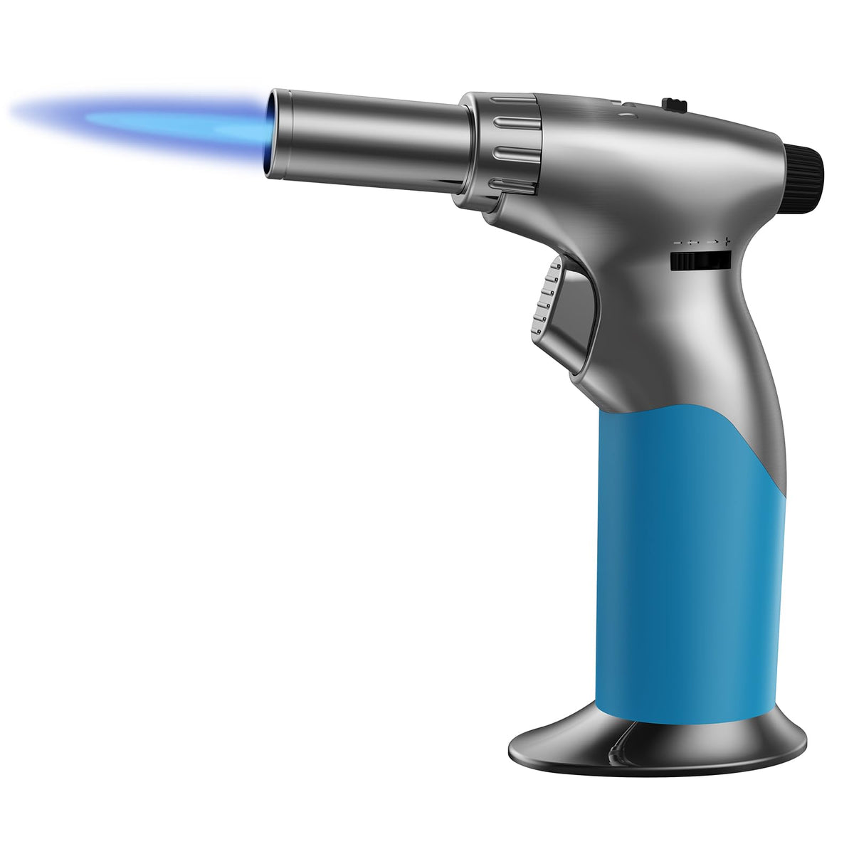 Lamsen Dual Flame Torch with jet and soft flame for browning and delicate tasks.