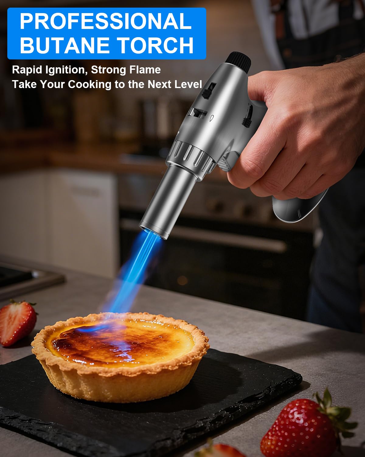Lamsen Premium metal body with ergonomic grip for comfortable use.