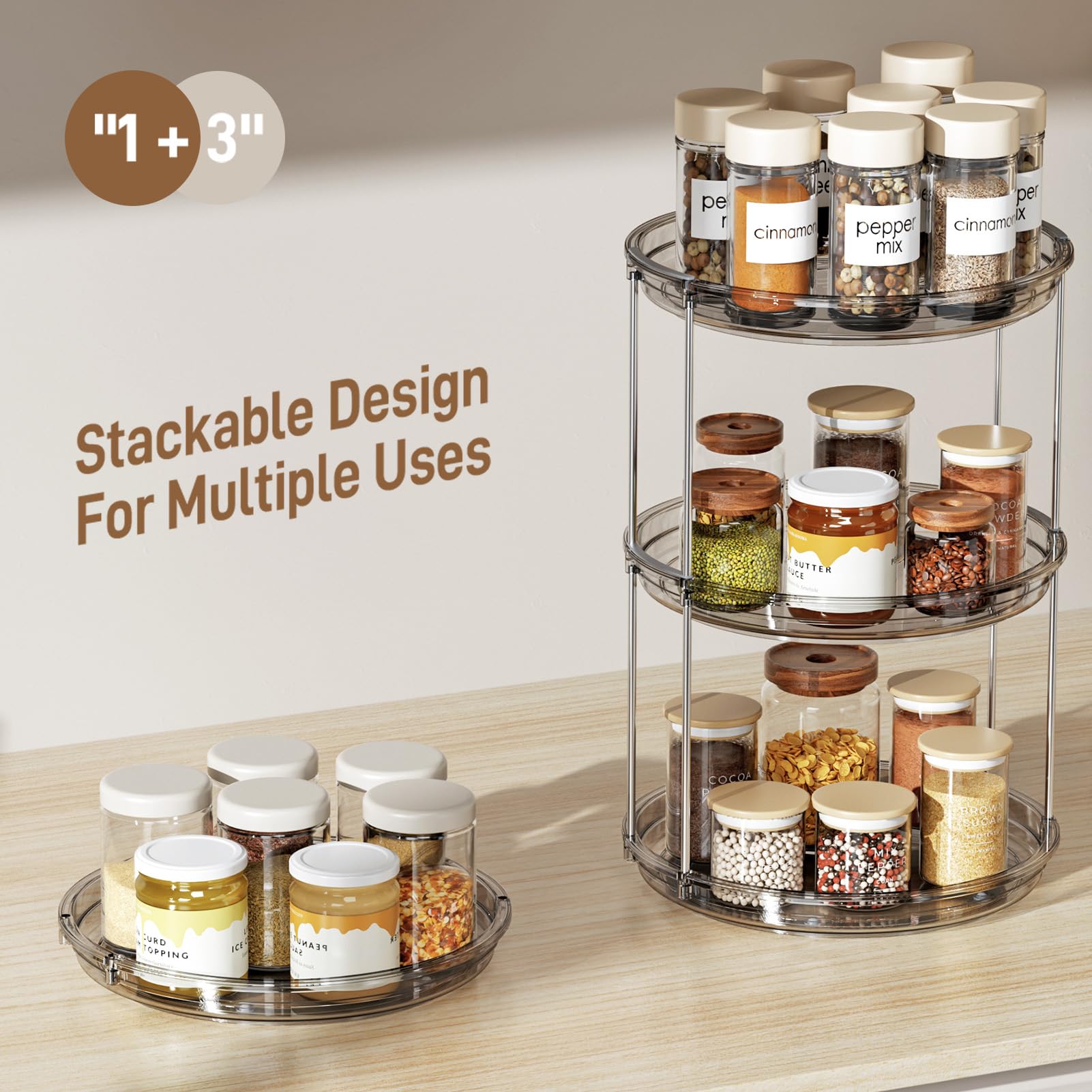 LAMU 360-degree rotation allows quick access to stored essentials