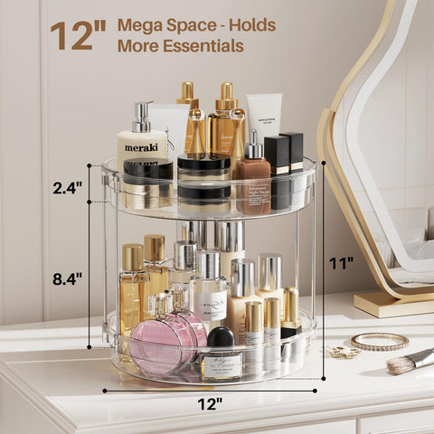 LAMU clear kitchen pantry organizer highlights visible shelves for fast ingredient location.