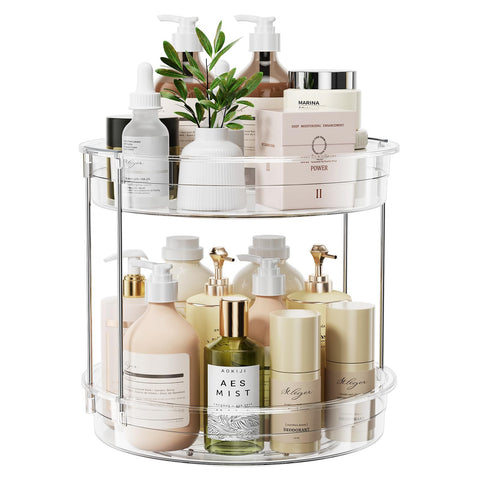 LAMU kitchen and bathroom storage solution fits cabinets, counters, and vanity spaces.