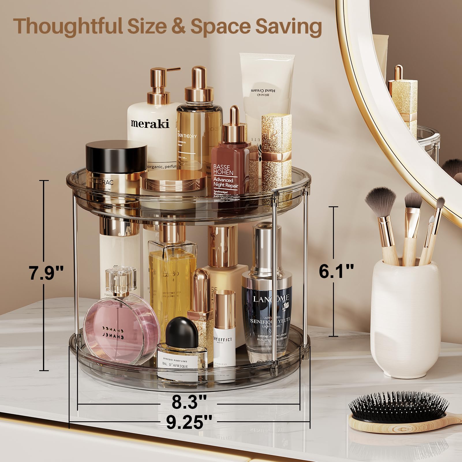 LAMU kitchen cabinet organizer keeps cans and jars visible from any angle
