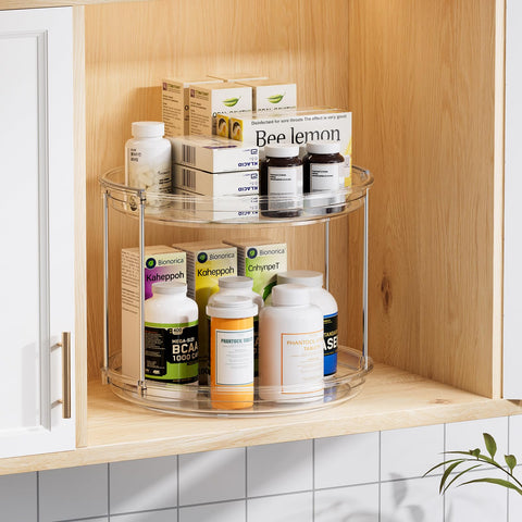 LAMU kitchen-countertop organizer maximizes compact storage