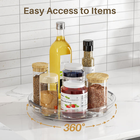 LAMU spice and condiment rack helps keep sauces visible.