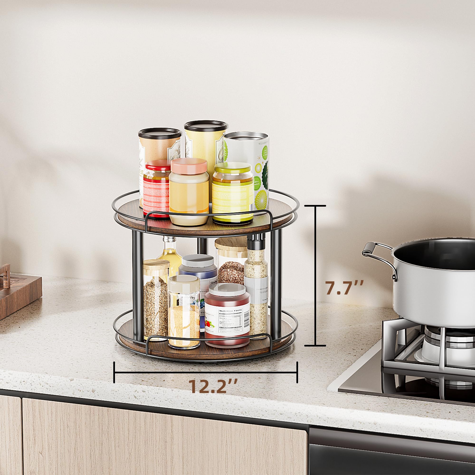 LAMU lazy susan assembly instruction video guide for quick setup.