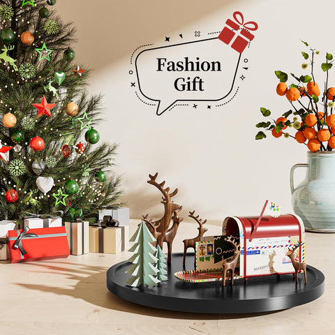 LAMU pine wood lazy susan for pantry with waterproof coating resisting spills.