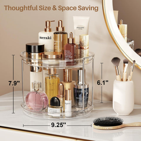LAMU raised edge prevents spills while browsing items.
