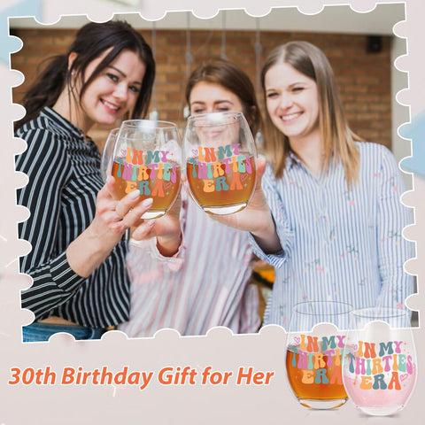 Lamyba Unique 30th birthday decor glass accents gatherings with bright design.