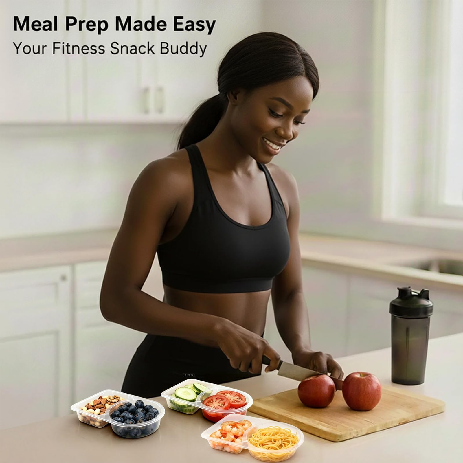 Lanasz 50-pack bulk set ideal for family meal prep.
