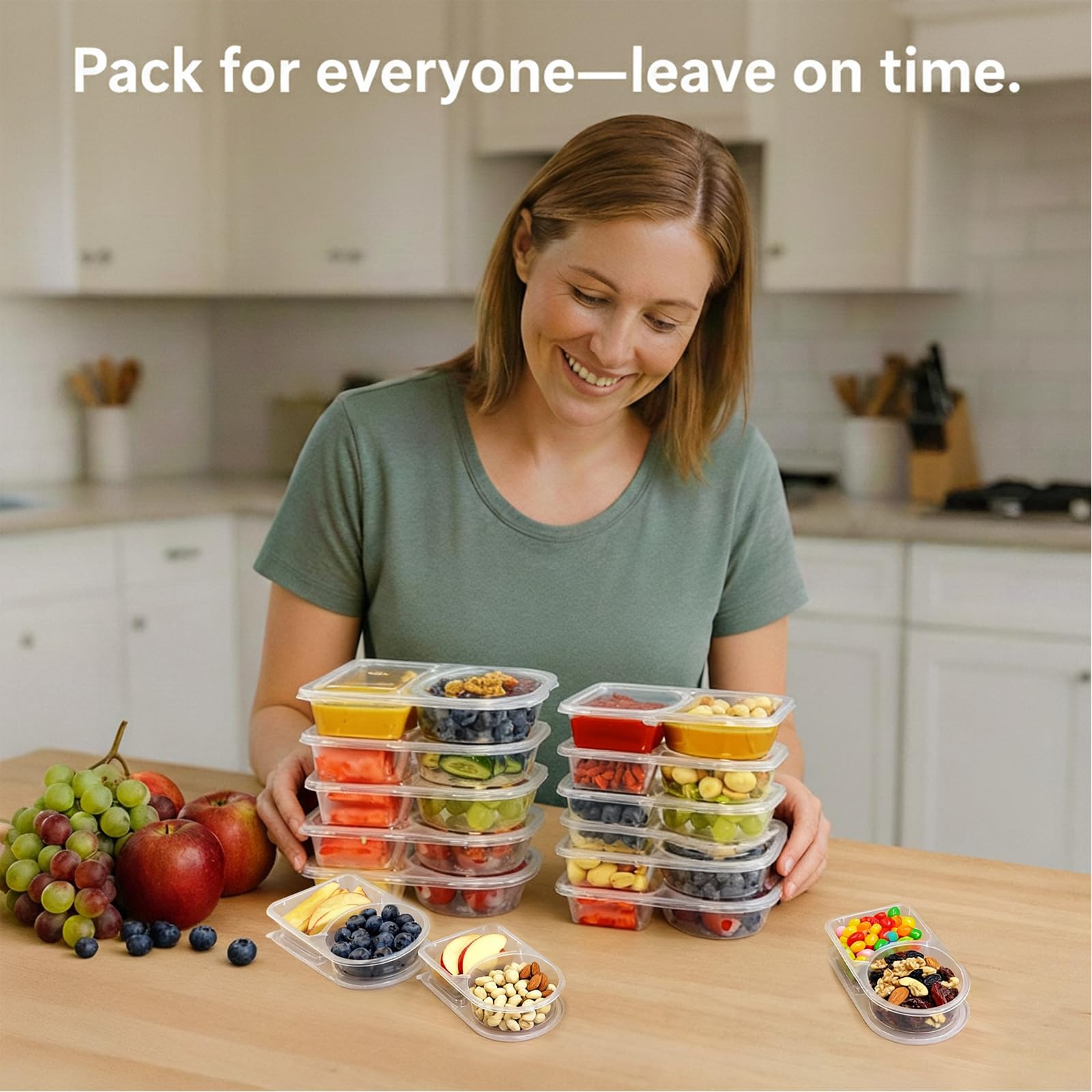 Lanasz dishwasher-safe containers simplify cleanup after meals.