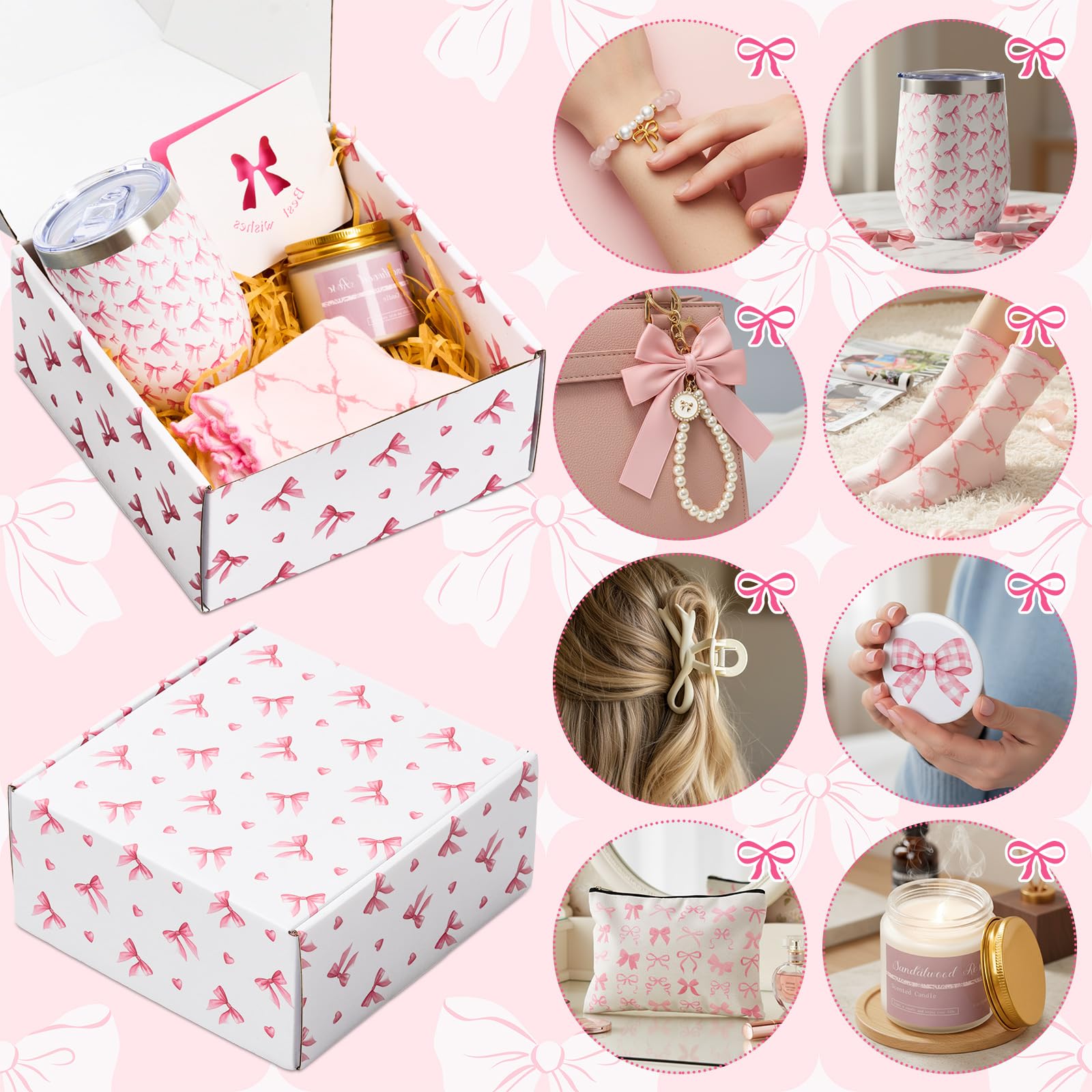 Landical makeup bag in durable canvas for easy cosmetics organization.